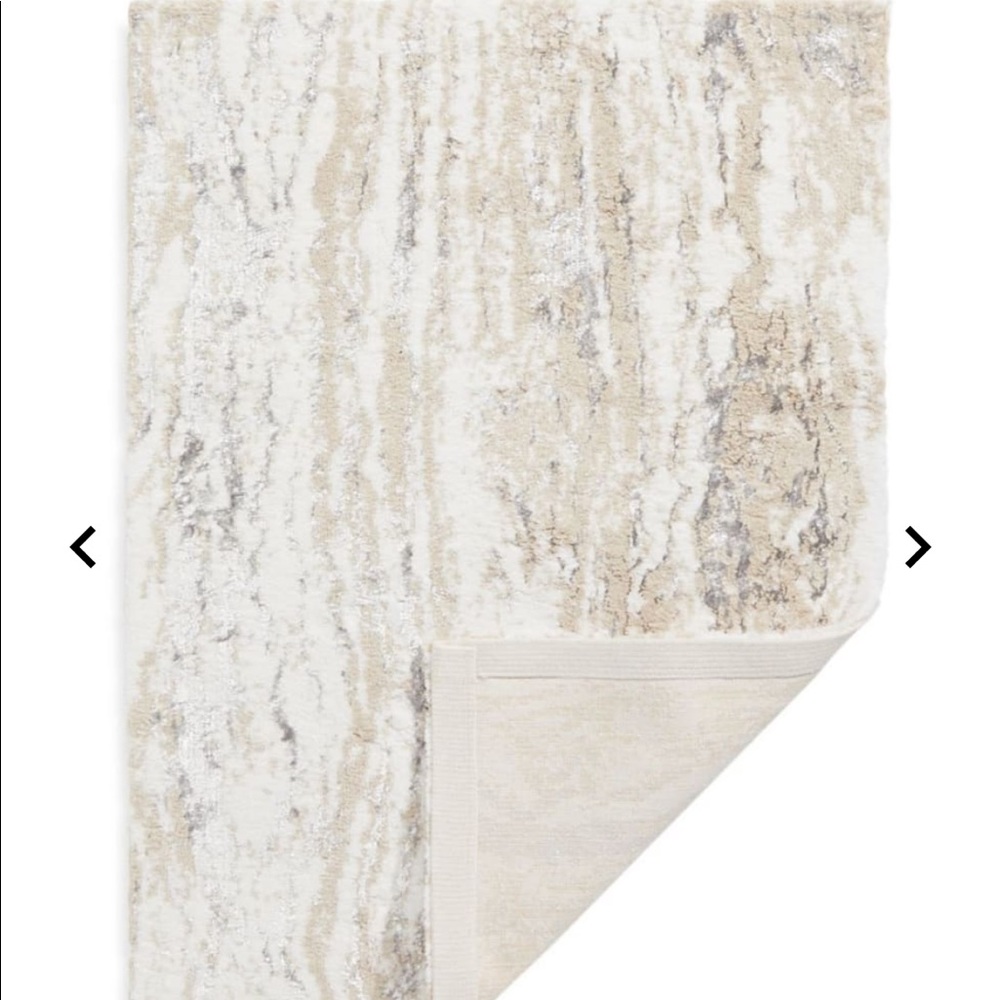 TWO LUXURY MARBLE BATH MATS BY SHIQUE